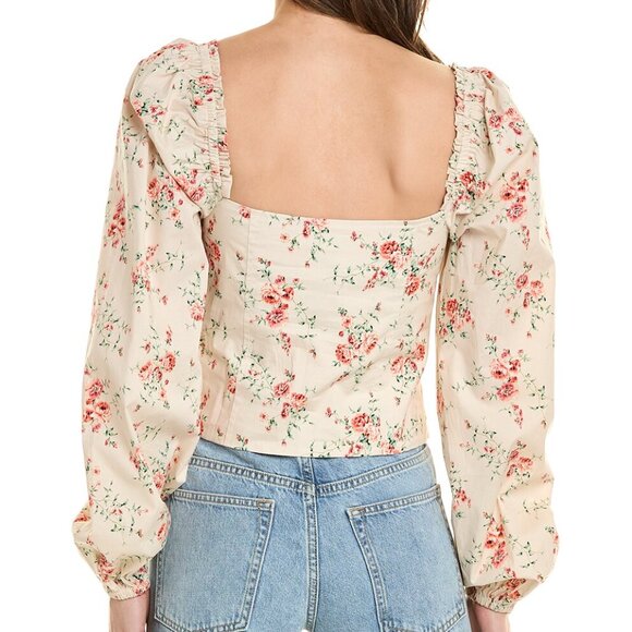 WeWoreWhat Ruched Cup Top - Picture 4 of 4